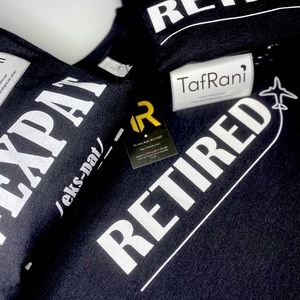 Retired lifestyle tshirt.